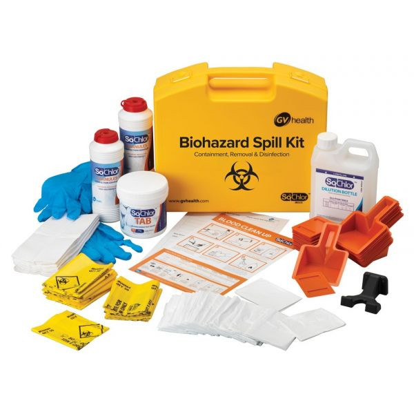 Biohazard and Bodily Fluid Multi Spill Kit - Pack of 25