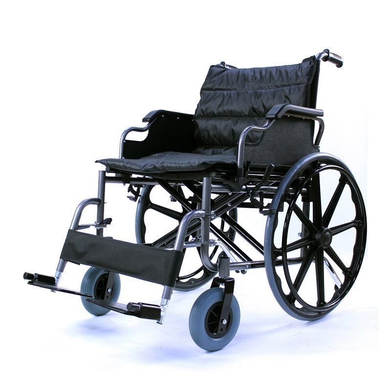 Basic Bariatric Extra Wide Steel Manual Wheelchair