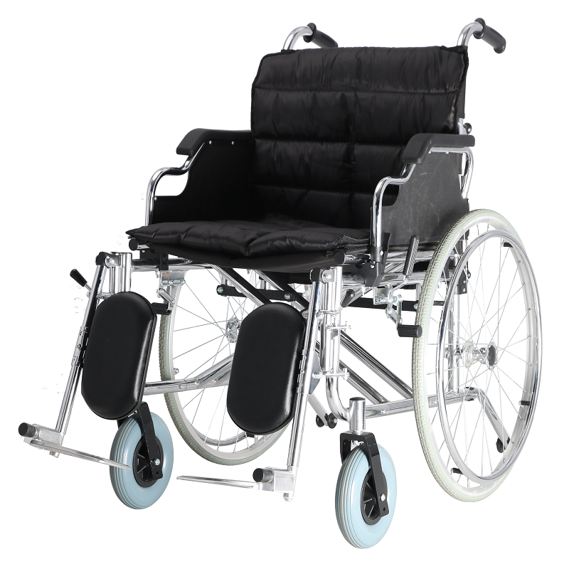 Extra wide heavy duty wheelchair with Macintosh